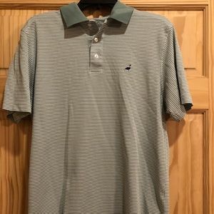 Mens sage green cotton golf shirt-Properly Tied